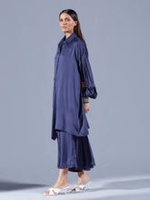 Sheath Asymmetric Shirt Set - Auruhfy India